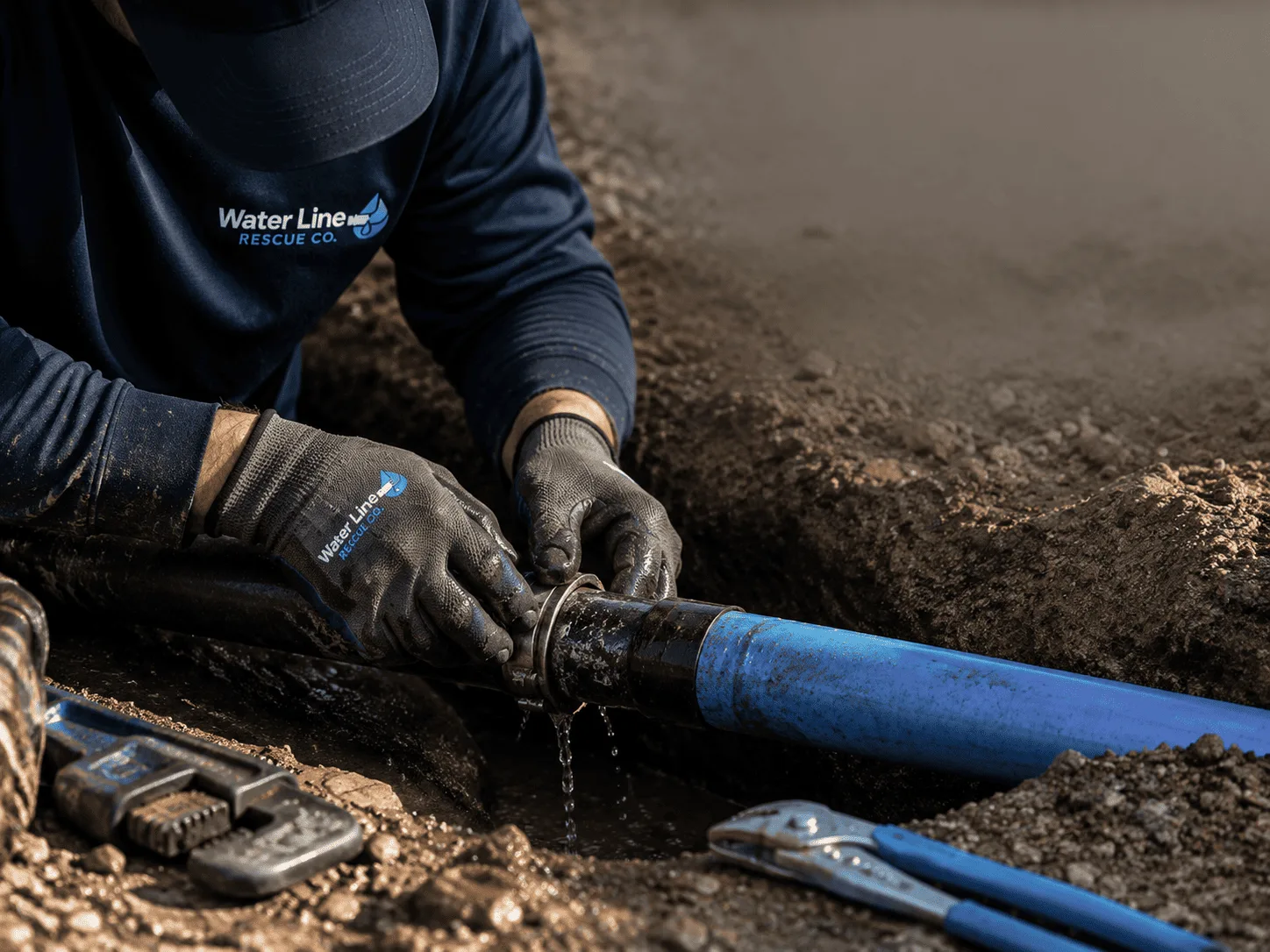 Why choose Water Line Repair in Mantador, ND